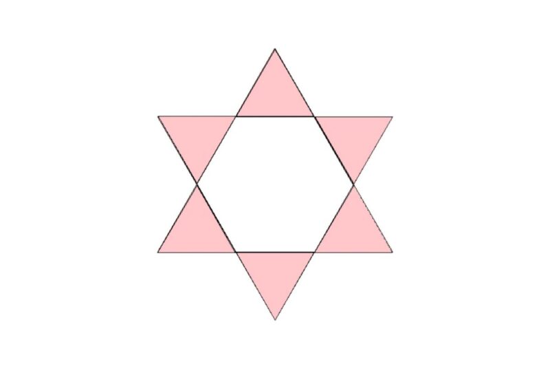 Use python to draw a partially filled pink five-pointed star 0001